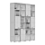 EVO Universal Storage Cabinets 3D model small image 3