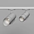 Sleek Modern Track Light 3D model small image 3