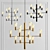 Elegant Manola 12-Light Chandelier 3D model small image 1