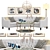 Luxury Comfort: Z Gallerie Sofa 3D model small image 1