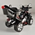 Sleek Kids ATV with Bambi Design 3D model small image 2