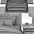 Elegant RH St. James Bed 3D model small image 3