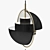 GUBI Multi-Lite Pendant: Timeless Elegance 3D model small image 2