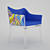 Sleek and Elegant: Kartell Madame Chair 3D model small image 3