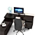 Executive Desk: Sleek and Functional 3D model small image 2