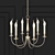 Elegant Arcade Chandelier: Lucien Gau MAISON 3D model small image 2