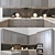 Modern Classic Kitchen Set - Evita Iolanta 3D model small image 2
