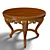 Rampoldi Timeless Walnut Table 3D model small image 2