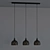 Elegant EGLO ROCCAFORTE Pendant Luminaire 3D model small image 2