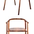 Splinter-2 Chair: High Poly, VRay Rendered 3D model small image 2