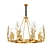 Floral Lampatron Prime Chandelier 3D model small image 1