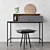 Elegant Rozel Dressing Table 3D model small image 1