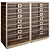 Elegant Montenapoleone Chest 3D model small image 1