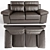 Caliaitalia Taylor: Contemporary Classic Sofa Comfort 3D model small image 2