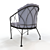 Woodard Delany Dining Chair: Elegant and Stylish 3D model small image 2