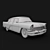 Classic Soviet Luxury: GAZ-13 "Chaika 3D model small image 3