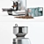 Breville Grinder & Starbucks Packaging: High-Quality Coffee Kit 3D model small image 2