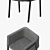Elegant Pin-Up Grace Chair 3D model small image 2
