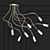 Ethereal Essence Ceiling Light 3D model small image 1
