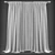 Modern Style Curtains 3D model small image 2
