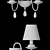 Freya Eliza Modern Wall Sconce 3D model small image 3