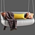 Relaxing Outdoor Hammock Swing 3D model small image 1