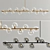 Elegant Orion 14 Pendant Light 3D model small image 1