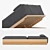 Luxury McQueen Chaise: Stunning Contemporary Design 3D model small image 2