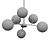 Starry Night Chandelier 3D model small image 2
