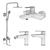 Modern Loft Faucets 3D model small image 3