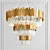 Elegant Empire Suspension Light 3D model small image 1