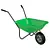 Heavy-Duty Wheelbarrow: 10-Part Model 3D model small image 1