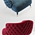 Elegant Savoi Armchair: Timeless Italian Design 3D model small image 2