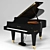 Luxury Bosendorfer Gran Piano 3D model small image 1