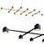 Elegant Spider Pendant Light 3D model small image 1
