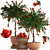 Blooming Pomegranate Tree with Fruits 3D model small image 1