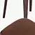 Elegant Grace Chair by Poliform 3D model small image 2