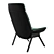 Wittmann Melange Armchair: Sleek and Stylish Seating 3D model small image 3