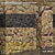 Seamless Stone & Slate Set 3D model small image 1