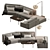 Modern Elegance: CTS Salotti Bloom 3D model small image 2