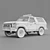 Vintage Ford Bronco 1985: Unleash Your Wild Side 3D model small image 2