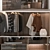 Modern Wardrobe Molteni & C 3D model small image 2