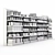Store Racks with Filling: Versatile and Durable 3D model small image 3