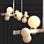 Elegant Mini Hinsdale Chandelier 3D model small image 1