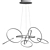 Et2 Ringer Chandelier: Elegant Illumination 3D model small image 2