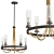 Elegant Kearney Chandelier Beauty 3D model small image 1