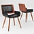 Carson Carrington Kjerringvag Black Leisure Chair 3D model small image 1