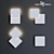 Modern LED Landscape Wall Lamp 3D model small image 1