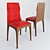 Classic Elegance Dining Chair 3D model small image 1