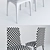 Classic Elegance Dining Chair 3D model small image 3